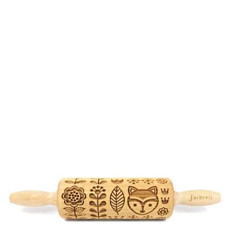 Folkroll - Engraved Rolling Pin - Folk Finnish (2 sizes)