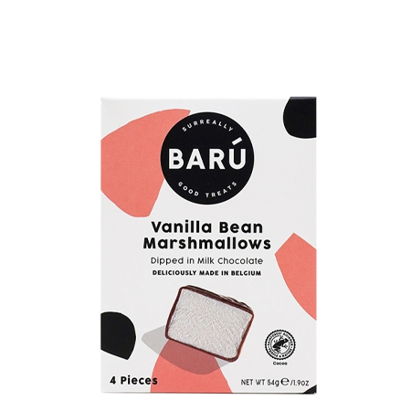 Baru - Vanilla Bean Marshmallows Dipped in Milk Chocolate