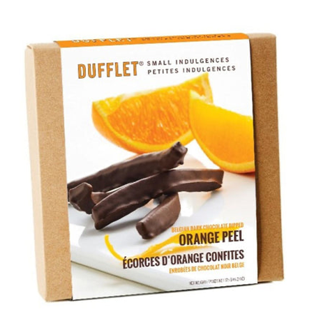 Dufflet - Belgian Chocolate Dipped Orange Peel
