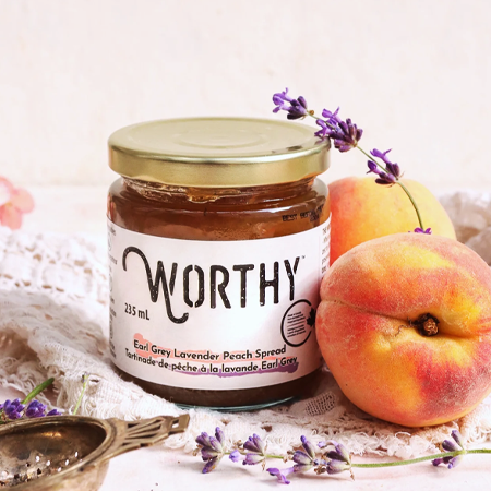 Worthy - Earl Grey Lavender Peach Spread