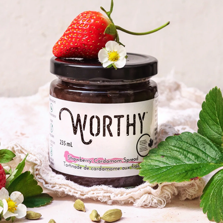 Worthy - Strawberry Cardamom Spread