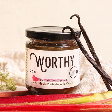 Worthy - Vanilla Rhubarb Spread