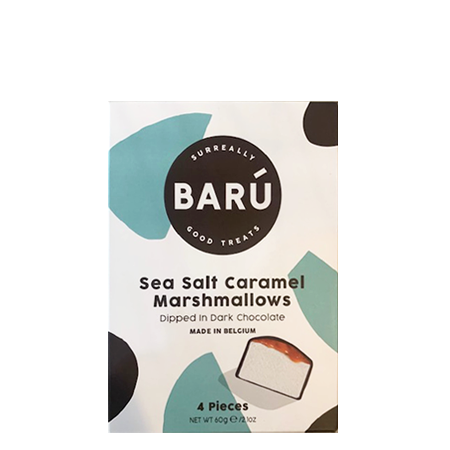 Baru - Sea Salt Caramel Marshmallows Dipped in Dark Chocolate