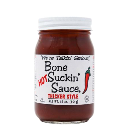 Bone Suckin' Sauce - Hot Barbecue Sauce (Thicker Style)