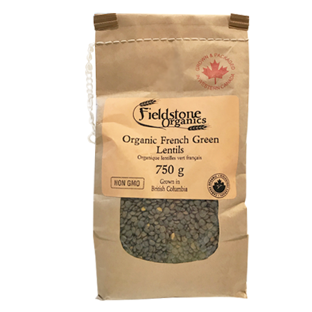 Fieldstone Organics - Organic French Green Lentils