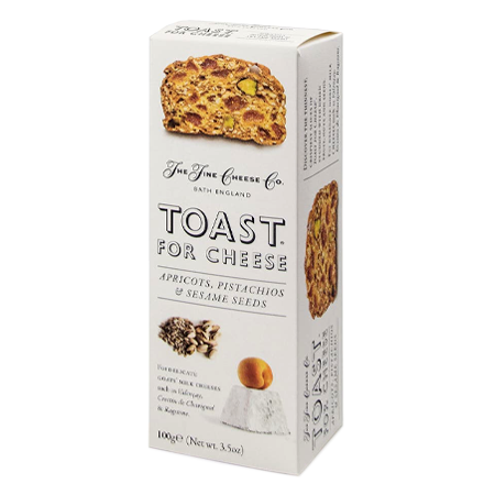 Fine Cheese Co. - TOAST for Cheese: Apricots, Pistachios & Sesame Seeds