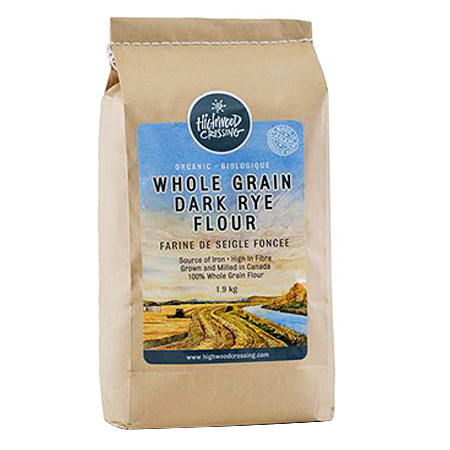 Highwood Crossing - Whole Grain Dark Rye Flour
