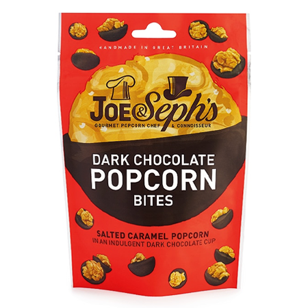 Joe & Seph's - Dark Chocolate Popcorn Bites