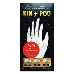 Kin + Pod - 70% Dark Chocolate