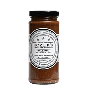 Kozliks - Balsamic Figs & Dates Mustard