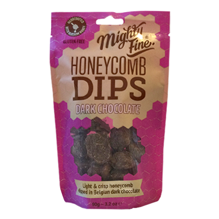 Mighty Fine - Honeycomb Dips Dark Chocolate