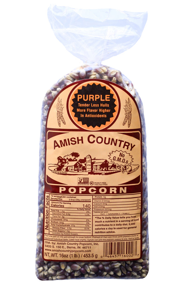 Amish Country Popcorn - Purple