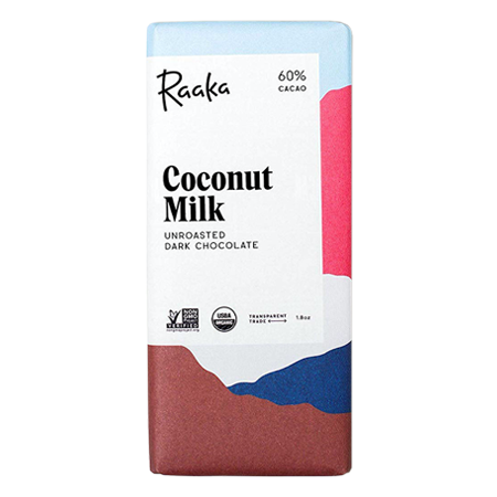 Raaka - Coconut Milk Unroasted Dark Chocolate 60%