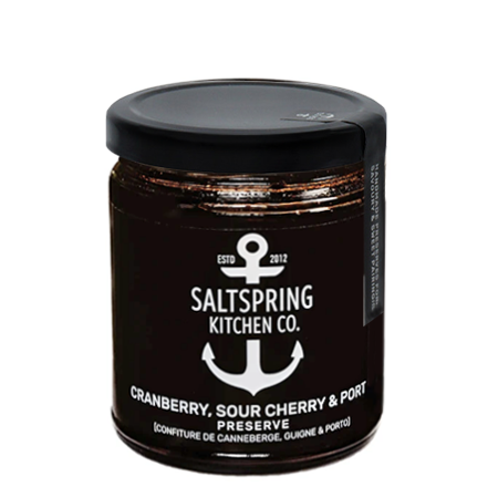 Saltspring Kitchen Co - Cranberry, Sour Cherry & Port Preserve