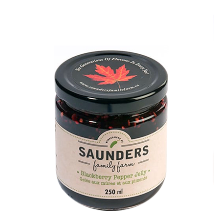 Saunders Family Farm - Blackberry Pepper Jelly