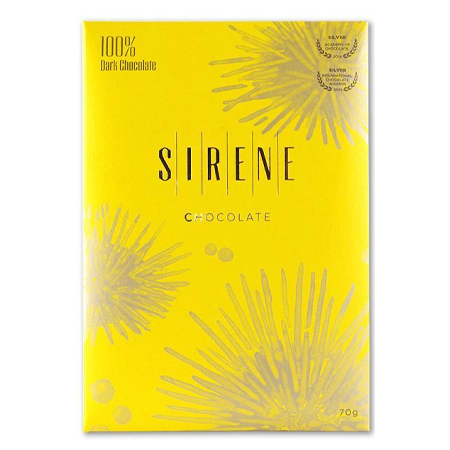 Sirene - 100% Dark Chocolate Bar