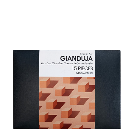 Svenska Kakao - Gianduja - Hazelnut Chocolate Covered in Cocoa Powder