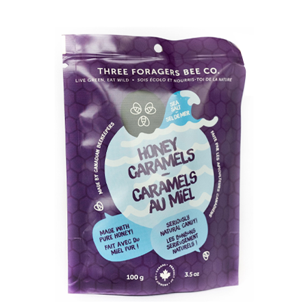 Three Foragers Bee Co. - Honey Sea Salt Caramels